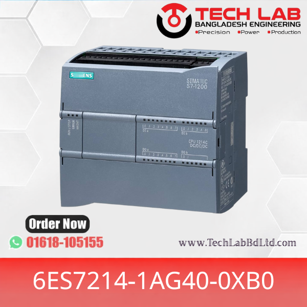 Siemens S7-1200 CPU1214C  6ES7214-1AG40-0XB0 Price In Bangladesh  | Siemens S7-1200 PLC Best Price in BD