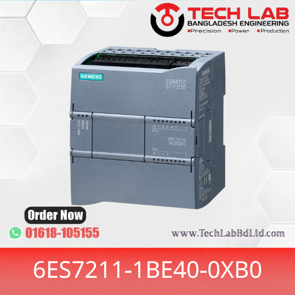 SIEMENS S7-1200 CPU 1211C AC/DC/RELAY | S7-1200  PLC PRICE IN BANGLADESEH  | 6ES7211-1BE40-0XB0