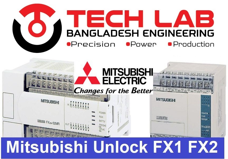 Mitsubishi FX1 FX2 Unlock Software Free