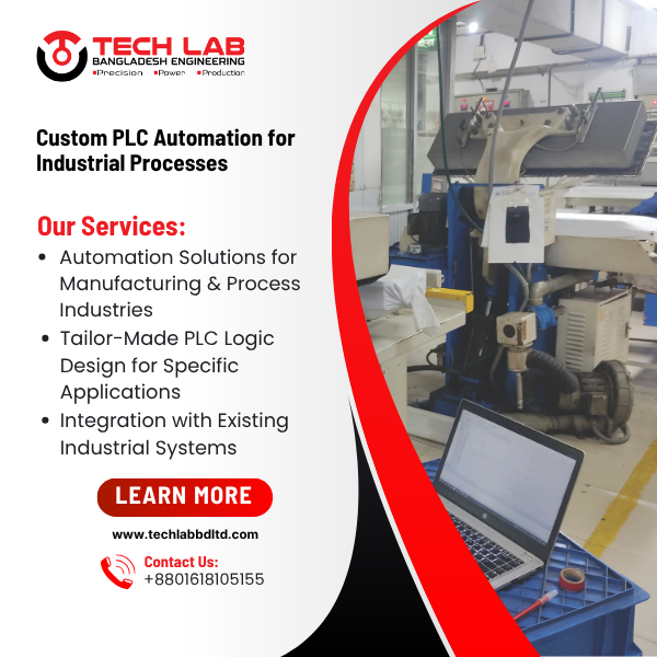 Custom PLC Automation for Industrial Processes