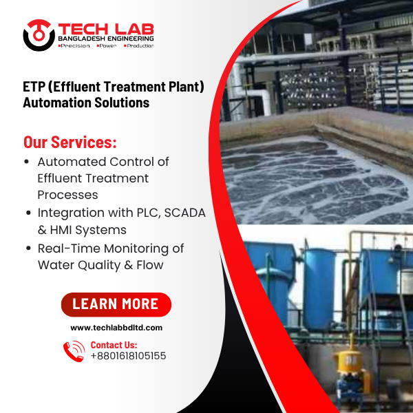 ETP (Effluent Treatment Plant) Automation Solutions