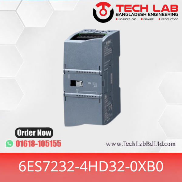 Siemens S7 1200 Analog Output Module SM1232 AQ4 6ES7232-4HD32-0XB0 Price in Bangladesh | Siemens Analog Output Module Best Price