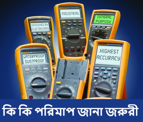 গুতুত্বপূর্ণ সকল বিষয়ে পরিমাপের জ্ঞান থাকা একজন ইঞ্জিনিয়ারের জন্য জরুরী।