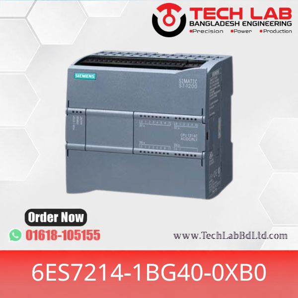 Siemens S7-1200 CPU1214C  6ES7214-1BG40-0XB0 Price In Bangladesh  | Siemens S7-1200 PLC Best Price in BD
