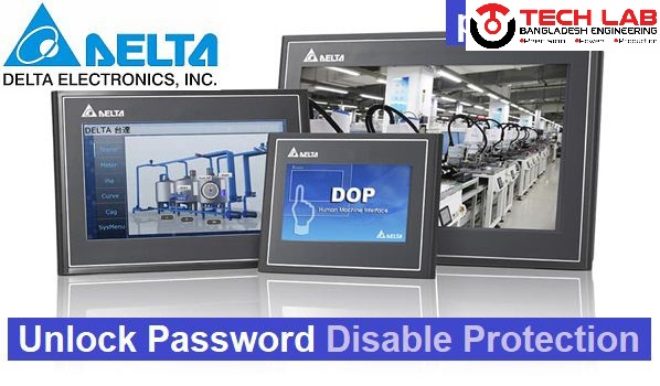 Unlock HMI Delta Project Password ( .dps .dpa .dpb .dop files )
