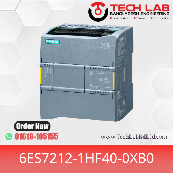 Siemens S7-1200 CPU1212FC  6ES7212-1HF40-0XB0 Price In Bangladesh  | Siemens S7-1200 PLC Best Price in BD