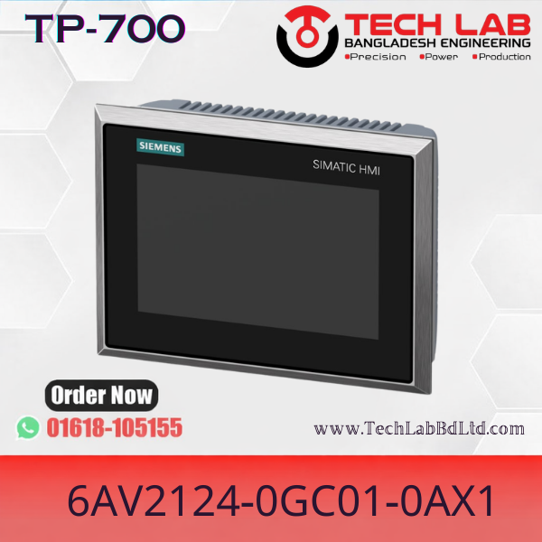 Siemens HMI RP700 Price in Bangladesh | 6AV2124-0GC01-0AX1 Price in BD | Siemens 7 Inch Best HMI