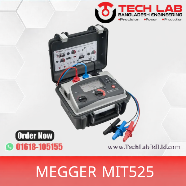MEGGER INSULATION TESTER PRICE | MEGGER MIT525 PRICE IN BD | MEGGER BEST PRICE IN BANGLADESH
